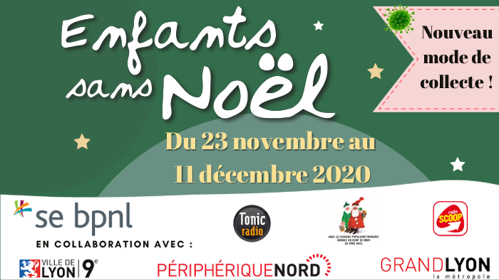 Opération enfants sans Noël 2020