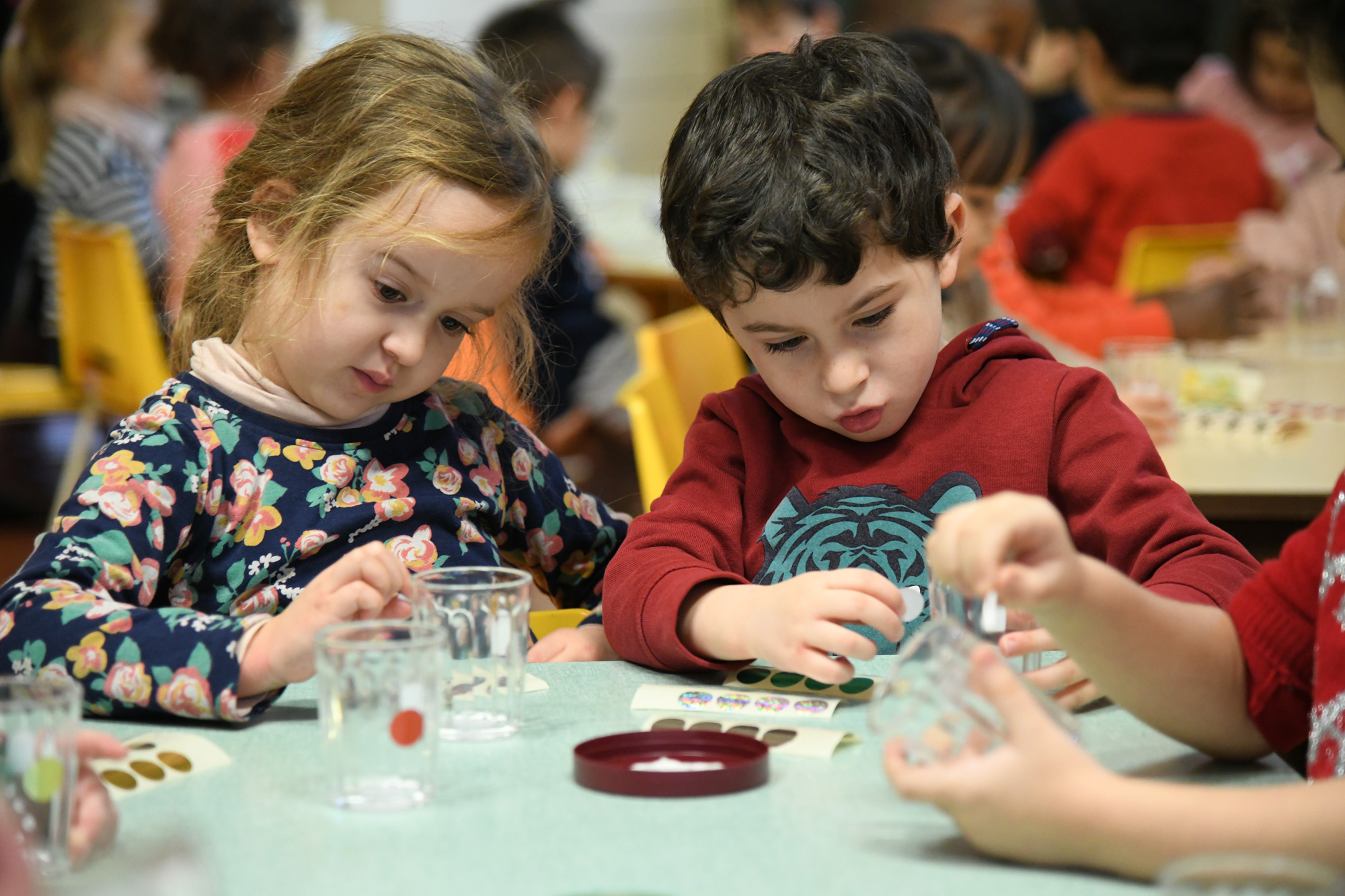 Echange de lumignons école maternelle Frédéric Mistral - 2 