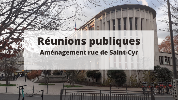Réunion publique rue de saint-cyr