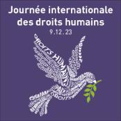 Affiche droits humains 2023